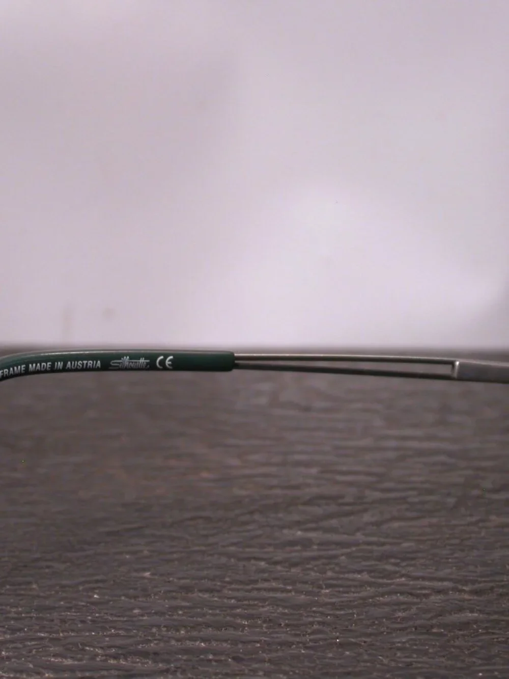 Silhouette Titan Frameless Light Blue Green Wire Eyeglasses Made in Austria